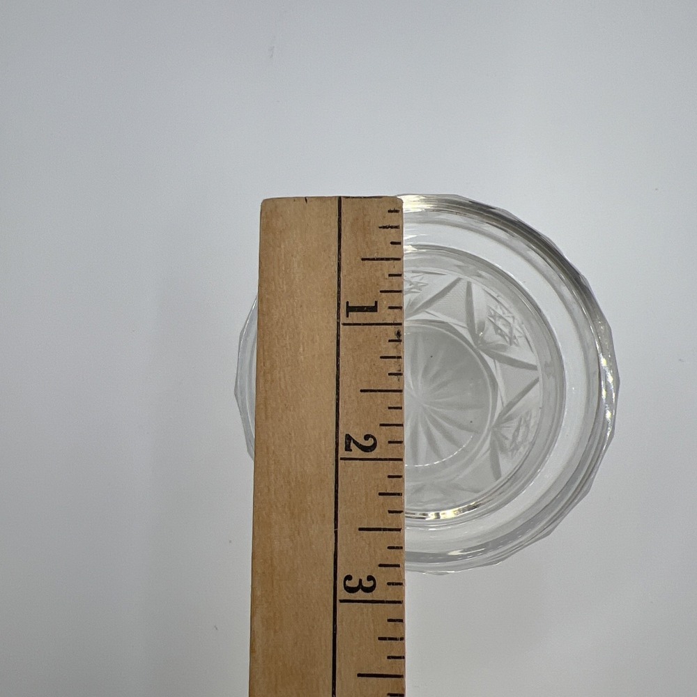 Vintage Glass Mustard, Honey or Jam Condiment Jar with Lid And Spoon - Picture 7 of 8